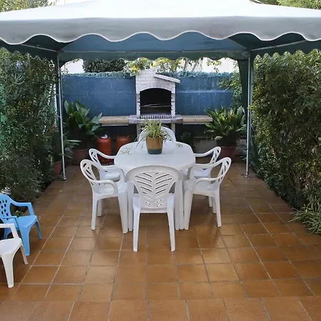 At040 Casa Con Piscina Comunitaria A 10 Min De La Playa Natural Els Muntanyans Torredembarra